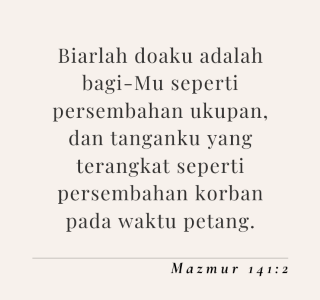 SERI UTUSAN TUHAN: Seorang yang Berdoa (1)