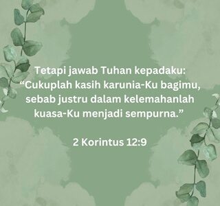 TAHUN 5785, TAHUN KASIH KARUNIA YANG BERLIMPAH-LIMPAH (bagian 2)