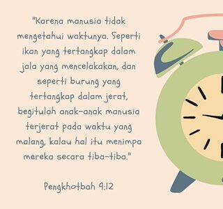 SEKARANG WAKTUNYA BERTINDAK