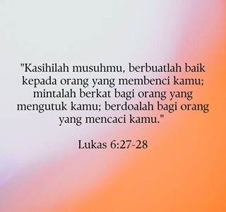 TELADAN TUHAN YESUS: Mengasihi Musuh (2)