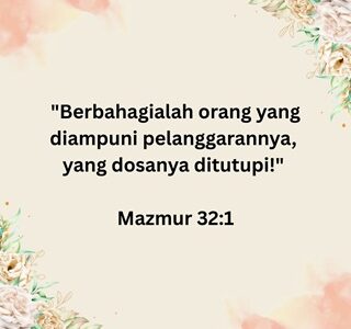 MENGAKUI DOSA: Ada Kelepasan dan Kebahagiaan
