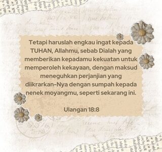 KEKAYAAN – SUMBER DAYA TUHAN