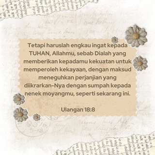 KEKAYAAN – SUMBER DAYA TUHAN