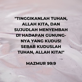 HIDUP KUDUS MUTLAK BAGI ORANG PERCAYA