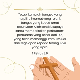 KITA DIPILIH DARI SEGALA BANGSA