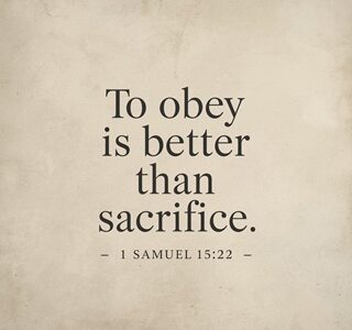 KETAATAN ADALAH HARGA MUTLAK (1)