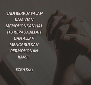 Berpuasa, Merendahkan Diri dan Bertobat