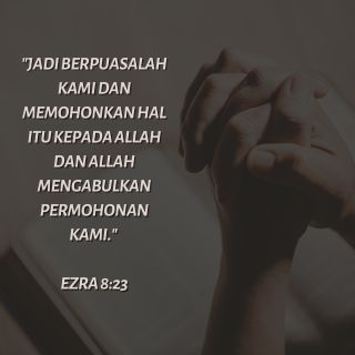 Berpuasa, Merendahkan Diri dan Bertobat