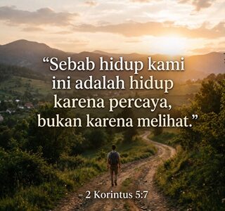 HIDUP OLEH IMAN