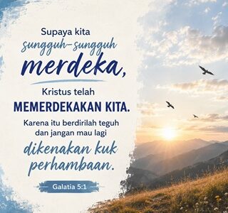 MERDEKA: Tidak Lagi Diperbudak